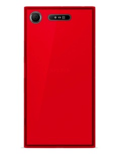 Coque en silicone gel givré Rouge Translucide | 1001coques.fr