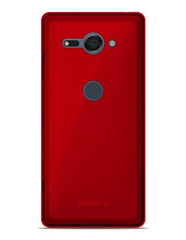 Coque en silicone Givré Rouge