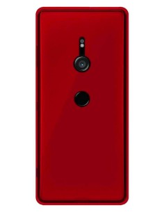 Coque en silicone gel givré Rouge Translucide | 1001coques.fr