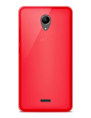 Coque en silicone Givré Rouge