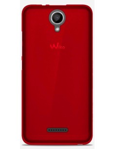 Coque en silicone gel givré Rouge Translucide | 1001coques.fr