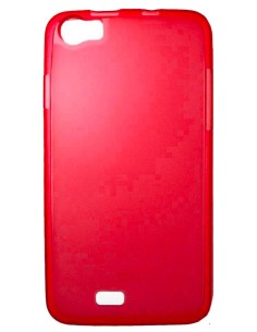 Coque en silicone gel givré Rouge Translucide | 1001coques.fr