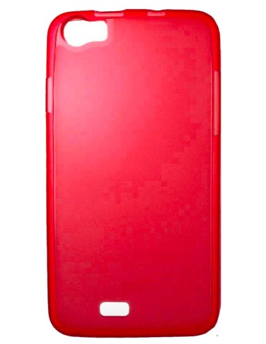 Coque en silicone Givré Rouge