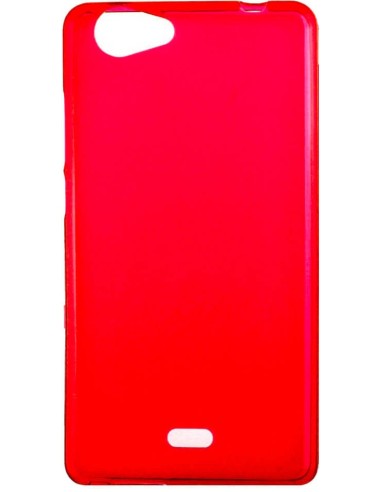 Coque en silicone Givré Rouge