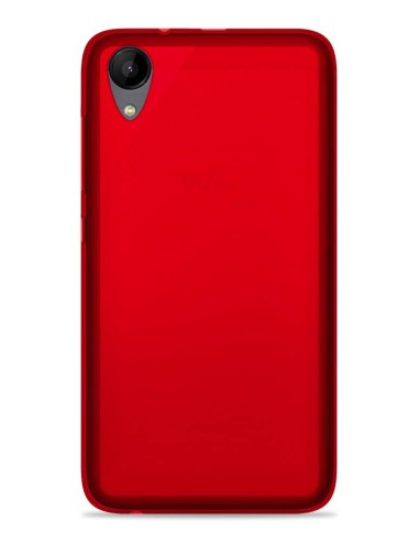 Coque en silicone Givré Rouge