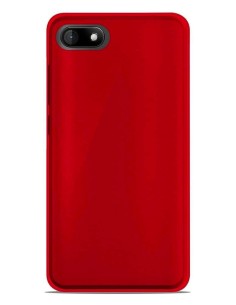 Coque en silicone gel givré Rouge Translucide | 1001coques.fr