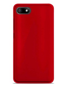 Coque en silicone gel givré Rouge Translucide | 1001coques.fr