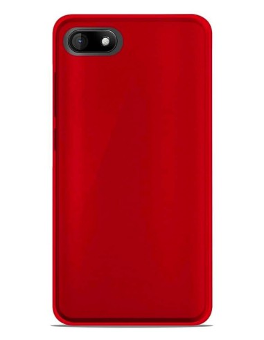 Coque en silicone Givré Rouge