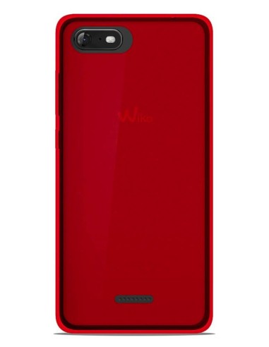 Coque en silicone Givré Rouge