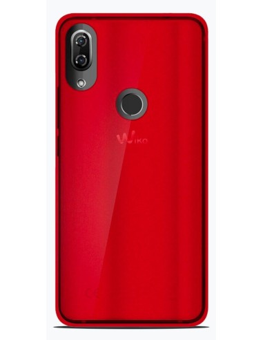 Coque en silicone Givré Rouge