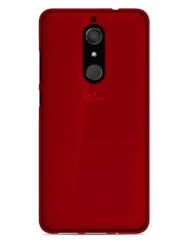 Coque en silicone Givré Rouge