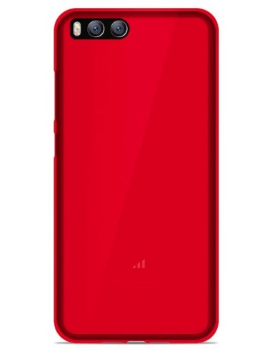 Coque en silicone Givré Rouge