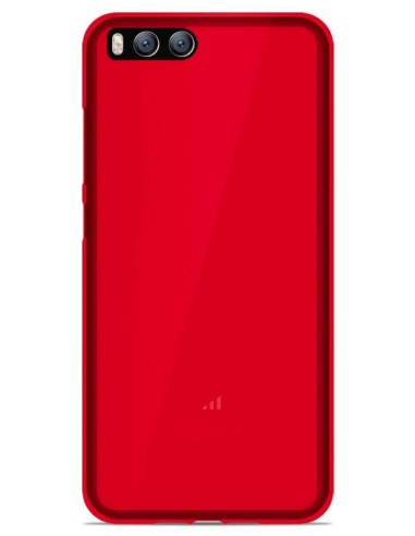 Coque en silicone Givré Rouge