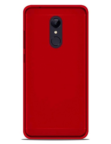 Coque en silicone Givré Rouge