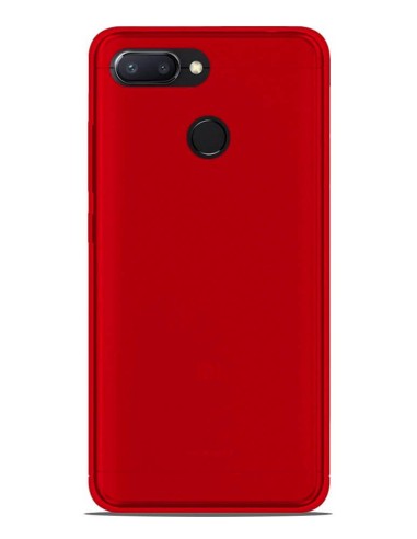 Coque en silicone Givré Rouge