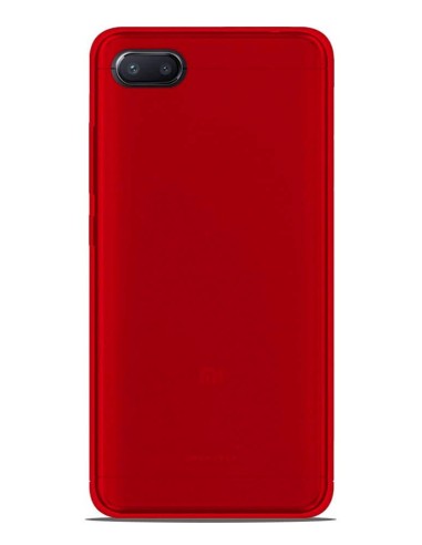 Coque en silicone Givré Rouge