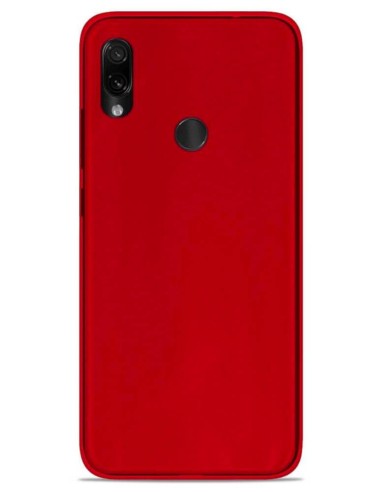 Coque en silicone Givré Rouge