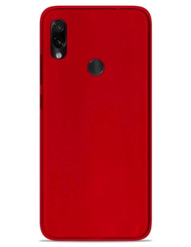 Coque en silicone Givré Rouge