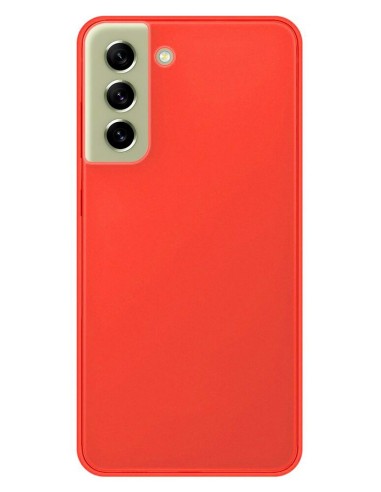 Coque en silicone Givré Rouge