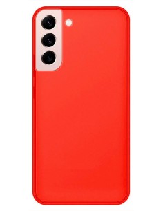 Coque en silicone gel givré Rouge Translucide | 1001coques.fr