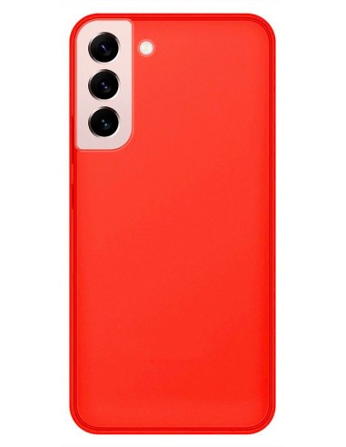 Coque en silicone Givré Rouge