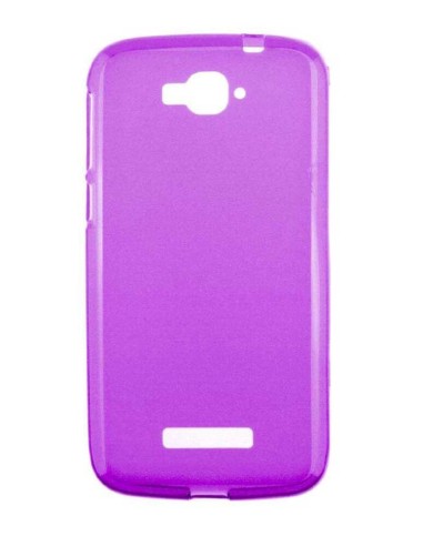 Coque en silicone Givré Violet