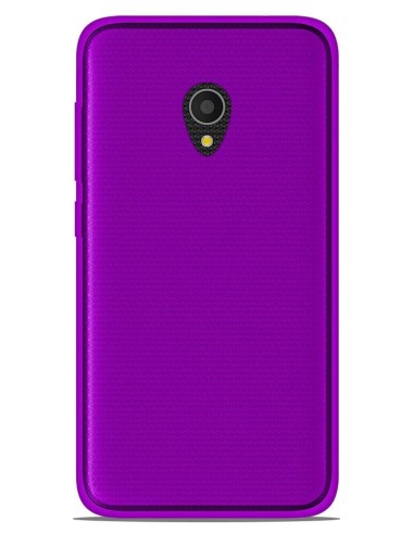 Coque en silicone Givré Violet