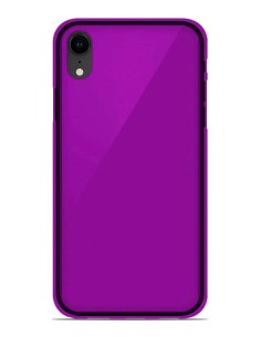 Coque en Silicone Gel givré Violet Translucide | 1001coques.fr