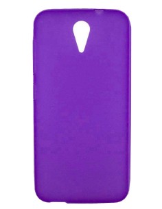 Coque en Silicone Gel givré Violet Translucide | 1001coques.fr