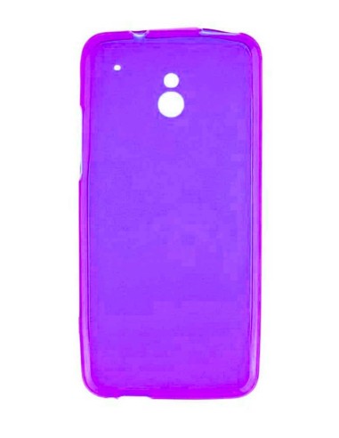 Coque en silicone Givré Violet