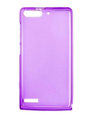 Coque en silicone Givré Violet