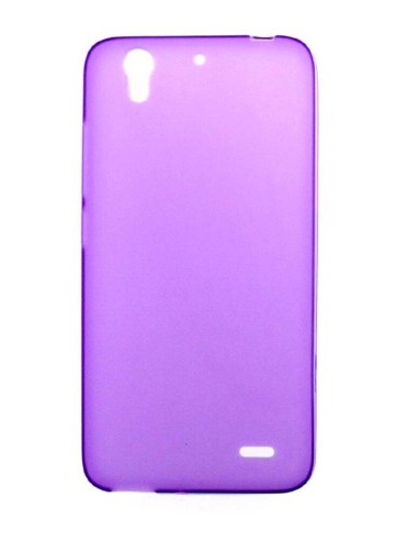 Coque en silicone Givré Violet