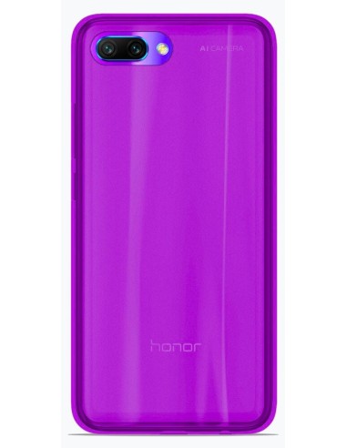 Coque en silicone Givré Violet