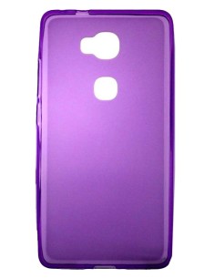 Coque en silicone gel givré Violet Translucide | 1001coques.fr
