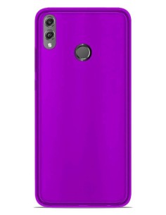 Coque en silicone gel givré Violet Translucide | 1001coques.fr