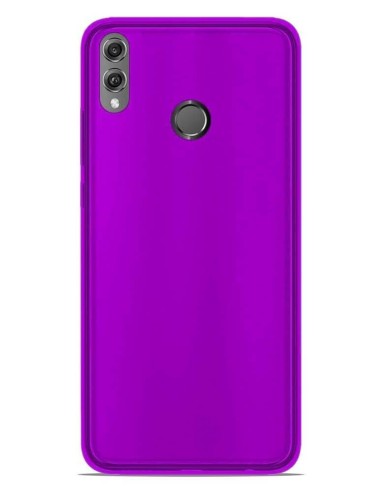 Coque en silicone Givré Violet