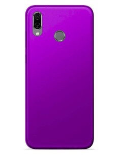 Coque en silicone gel givré Violet Translucide | 1001coques.fr