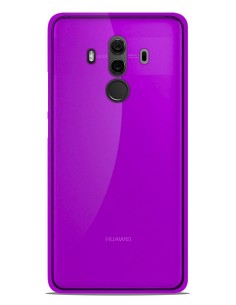 Coque en Silicone Gel givré Violet Translucide | 1001coques.fr