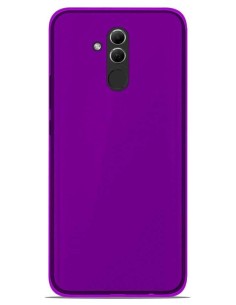 Coque en silicone gel givré Violet Translucide | 1001coques.fr