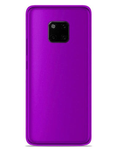 Coque en silicone Givré Violet