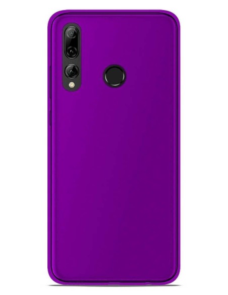 Coque en silicone Givré Violet pour Huawei P Smart Plus 2019