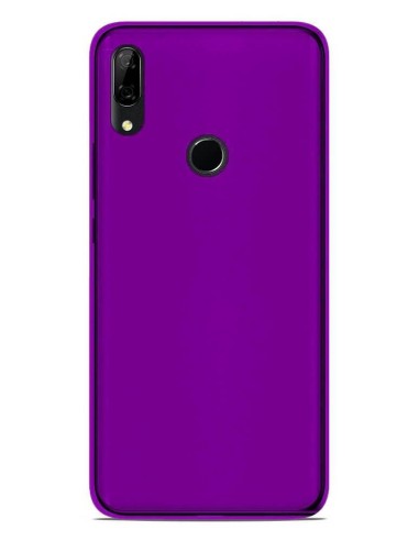 Coque en silicone Givré Violet