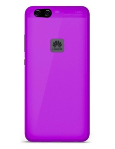 Coque en silicone gel givré Violet Translucide | 1001coques.fr