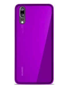 Coque en silicone gel givré Violet Translucide | 1001coques.fr