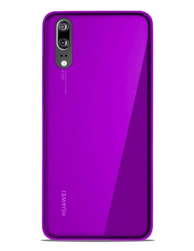 Coque en silicone Givré Violet