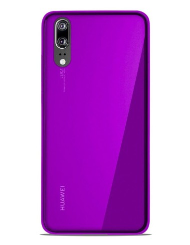 Coque en silicone Givré Violet