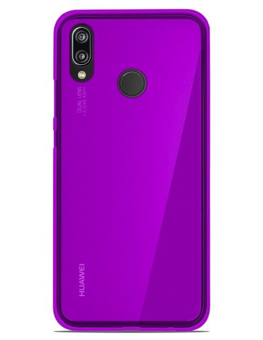 Coque en silicone Givré Violet