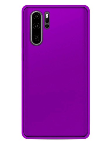 Coque en silicone Givré Violet