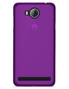 Coque en Silicone Gel givré Violet Translucide | 1001coques.fr