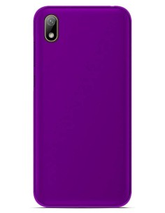 Coque en Silicone Gel givré Violet Translucide | 1001coques.fr